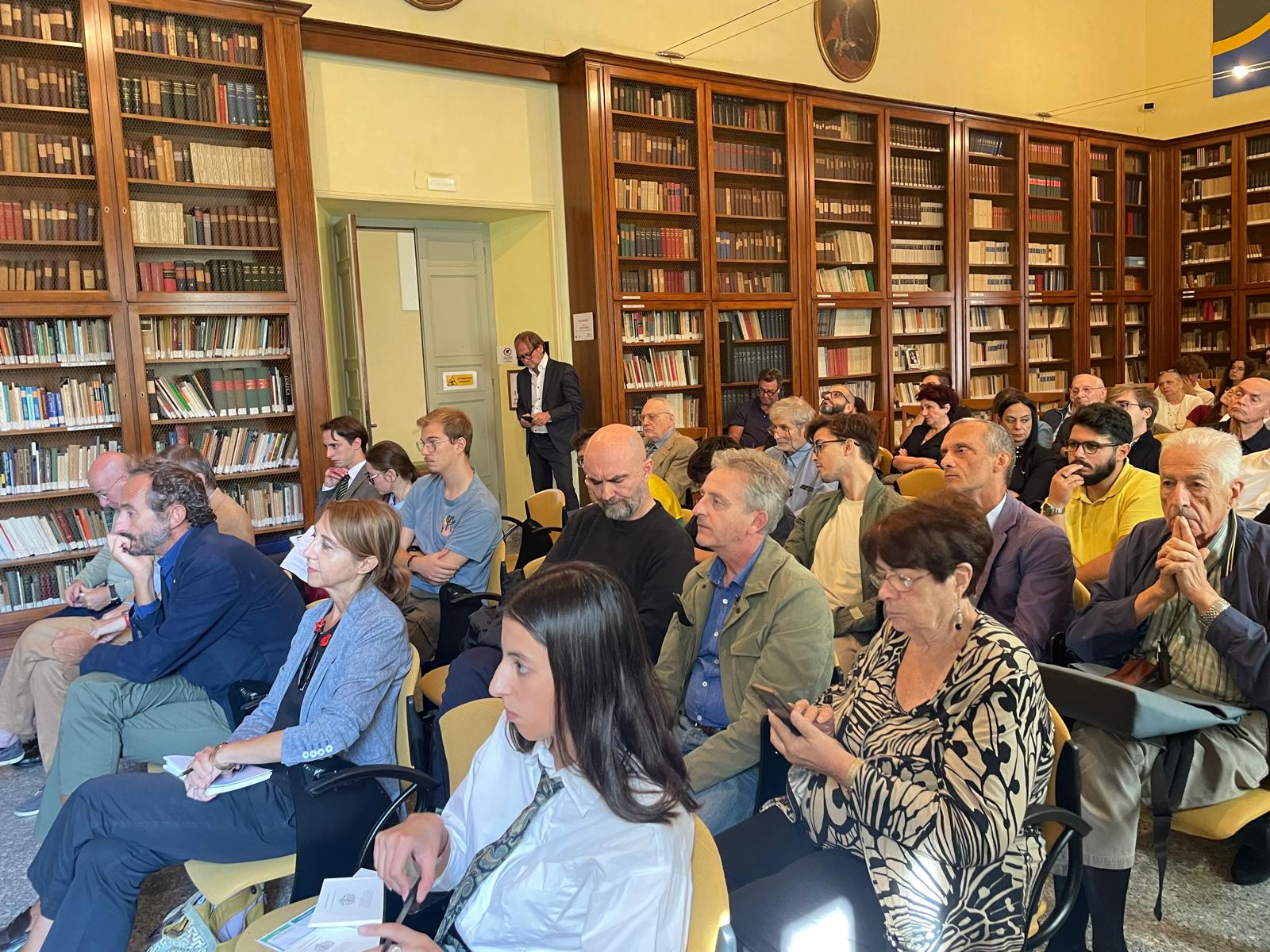 Un'immagine della sala durante il convegno Un'immagine della sala durante il convegno